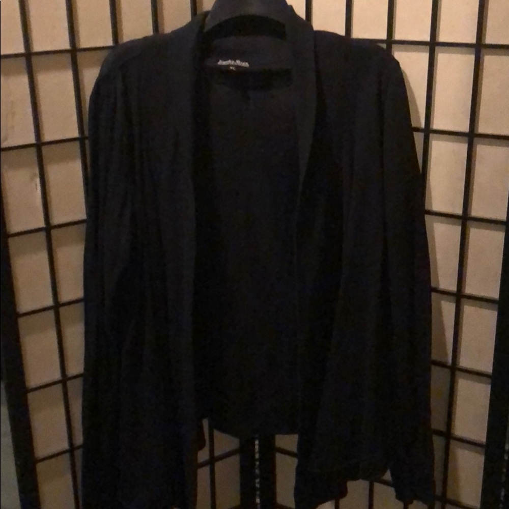 Lucky Brand drapey, black cardigan. ❤️